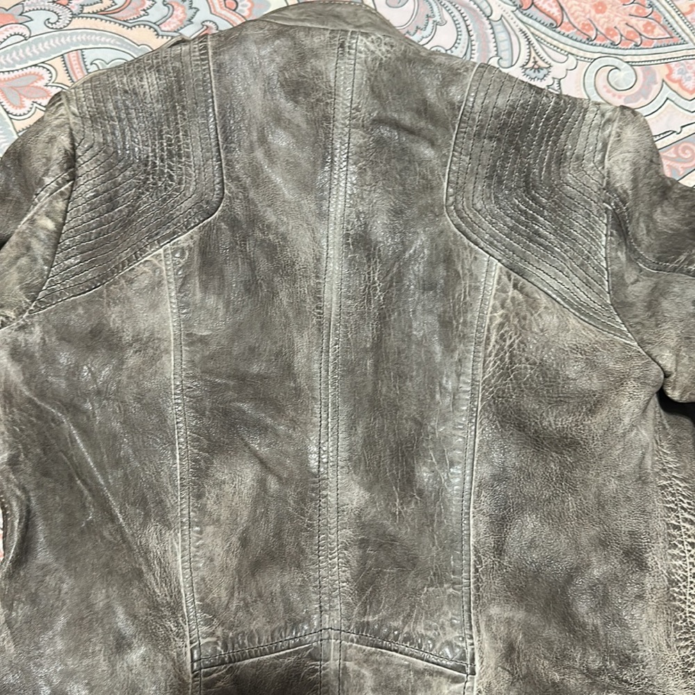 Free People Rumbled Leather jacket - Picture 4 of 9